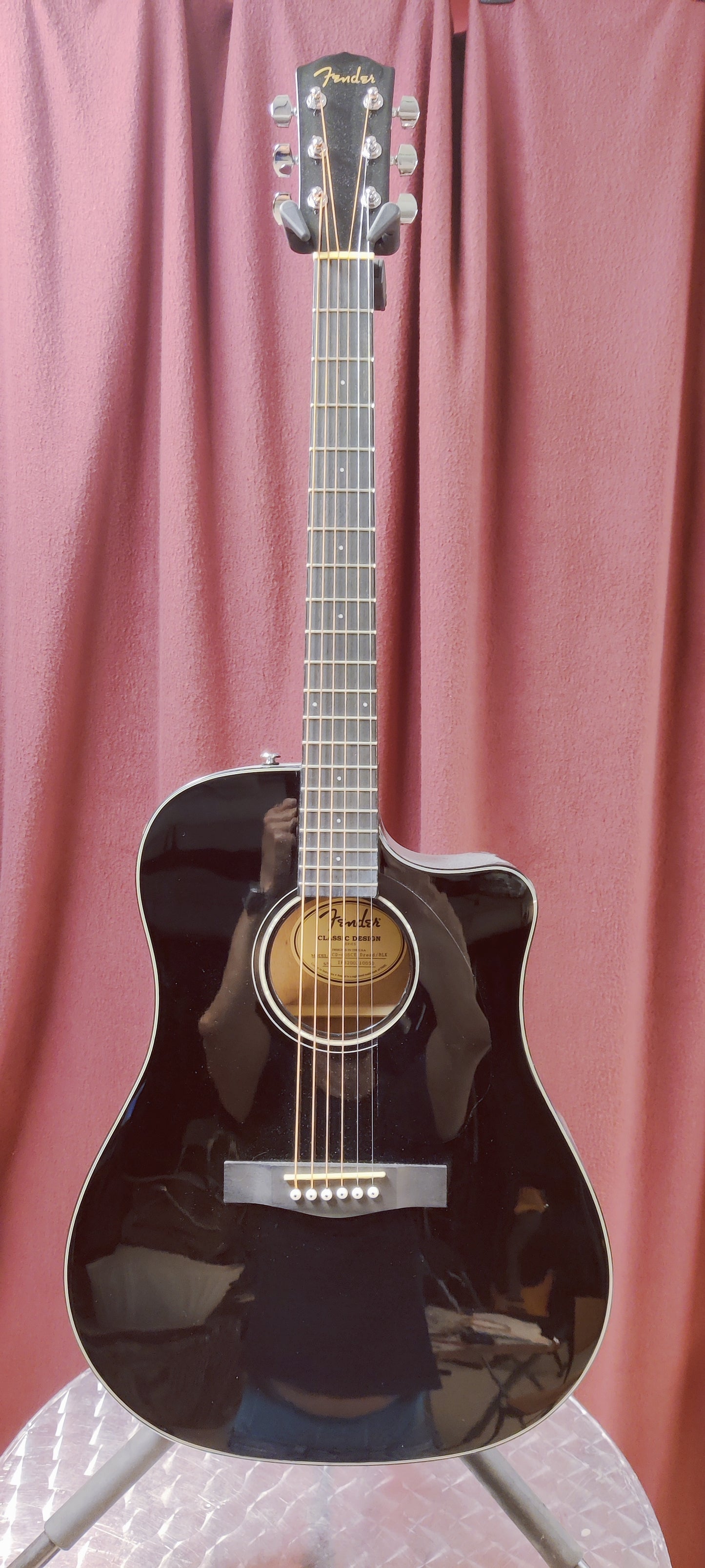 Fender CD-60SCE electric acoustic guitar (used) - Aron Soitin