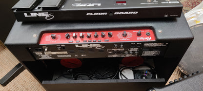 Line 6 Flextone 2, 2 x 12", 100W with floor board (used)