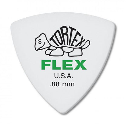 Dunlop Tortex Flex Triangle -plektra 0.88 mm, 6 kpl