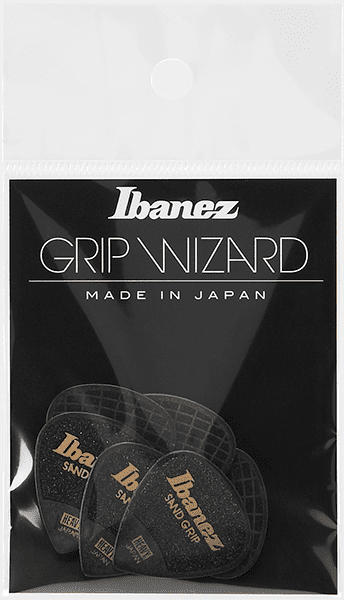 Ibanez Sand Grip Small Teardrop Heavy plektra, 6 kpl - Aron Soitin