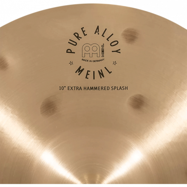 Meinl 10" Pure Alloy extra hammered splash - Aron Soitin