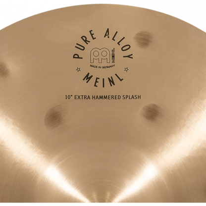 Meinl 10" Pure Alloy extra hammered splash - Aron Soitin