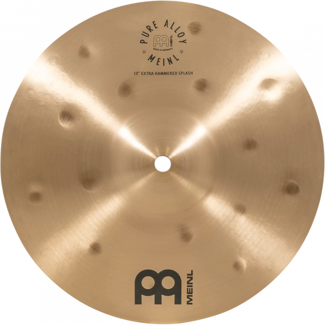 Meinl 10" Pure Alloy extra hammered splash - Aron Soitin