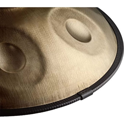 Meinl Handpan Stainless Steel Vintage gold, D Kurd - Aron Soitin