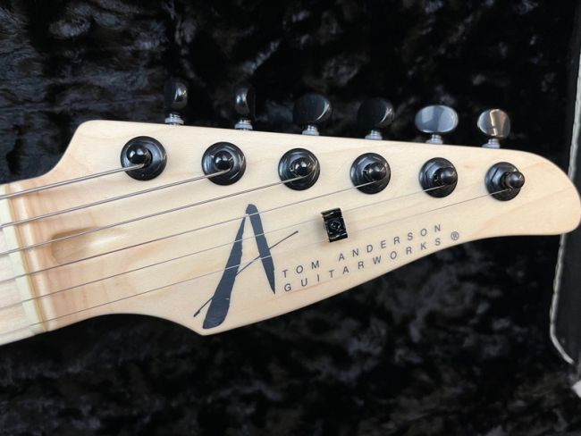 Tom Anderson Pro Am Satin Voodoo Blue - Aron Soitin