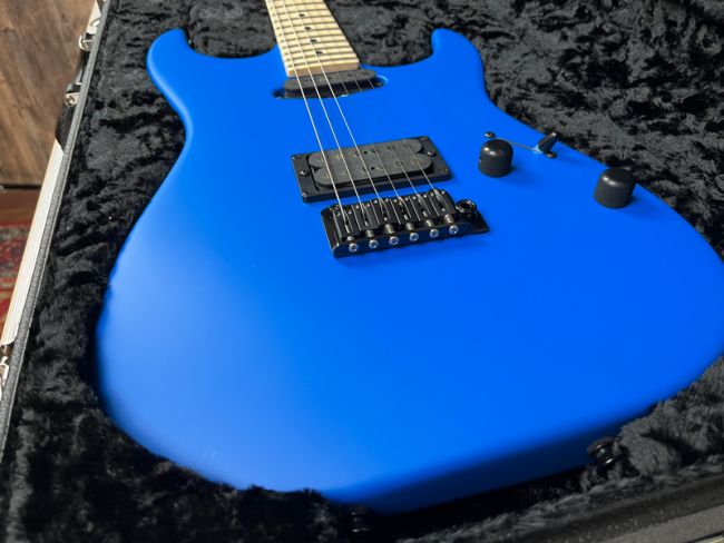 Tom Anderson Pro Am Satin Voodoo Blue - Aron Soitin