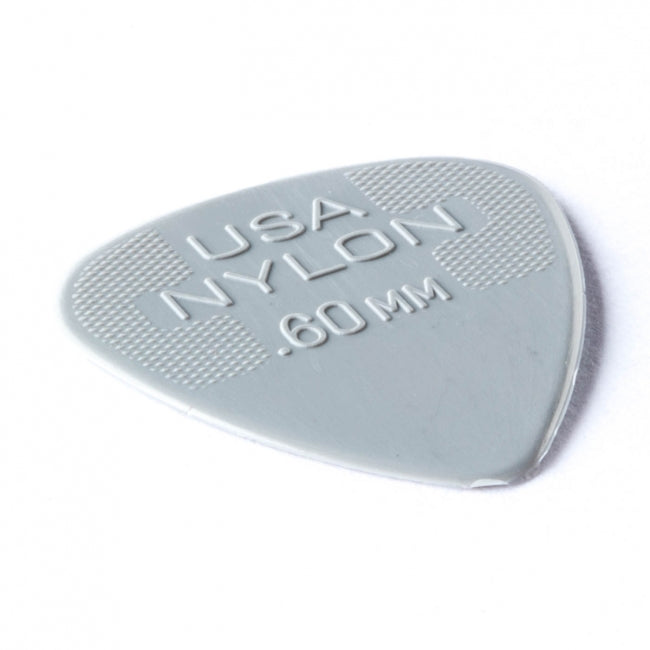 Dunlop Nylon Standard 0.60mm plektrat, 12kpl - Aron Soitin