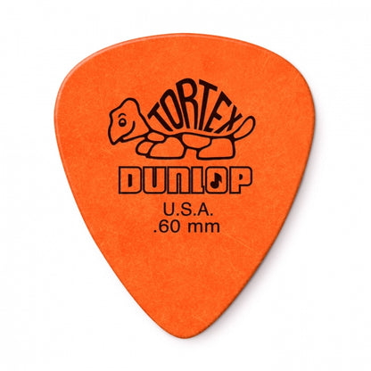 Dunlop Tortex Standard -plektra 0.60mm, 12kpl - Aron Soitin