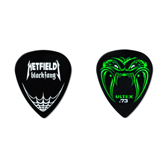 Dunlop 0,73mm Hetfield's Black Fang plektrasetti - Aron Soitin