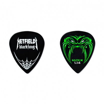 Dunlop 1,14mm Hetfield's Black Fang plektrasetti - Aron Soitin