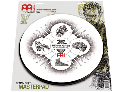 Meinl 12" Masterpad harjoitusalusta - Aron Soitin