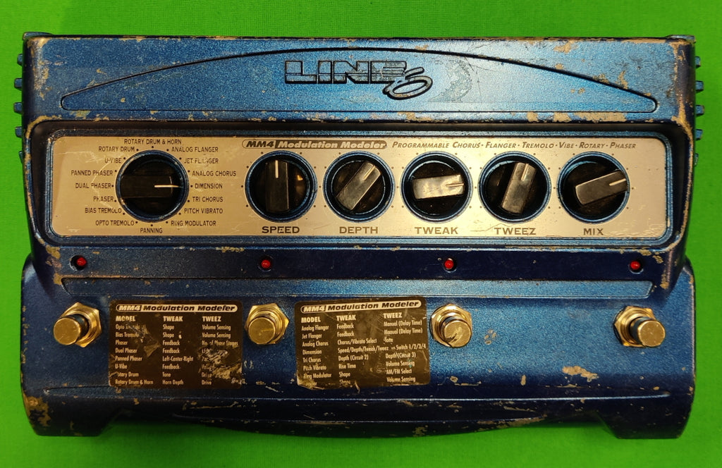 Line6 MM4 Modulation Modeler (käytetty)