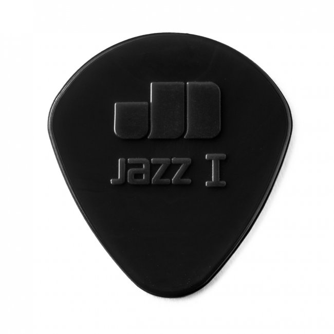 Dunlop Jazz I Stiffo -plektrat (musta), 24kpl - Aron Soitin