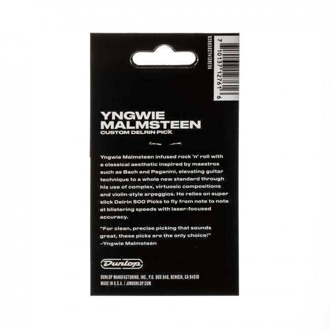 Dunlop Yngwie Malmsteen White 1.5 mm soittolehti, 6kpl - Aron Soitin