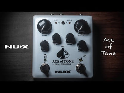 NUX NDO-5 ACE OF TONE DUAL OVERDRIVE EFFECTS PEDAL