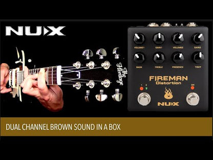 NUX NDS-5 FIREMAN DISTORTION SÄRÖPEDAALI