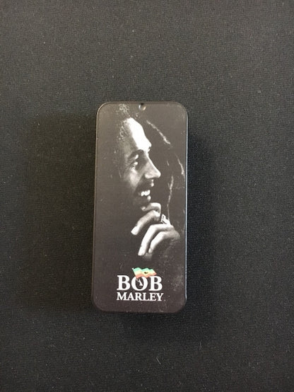 Bob Marley Silver Portrait Series Heavy plektrat tinalaatikossa - Aron Soitin