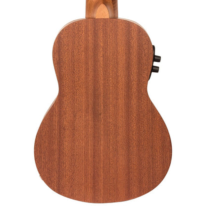 Laka VUS10EA Mahogany Series Electro-Acoustic Ukulele & Carry Bag ~ Soprano - Aron Soitin