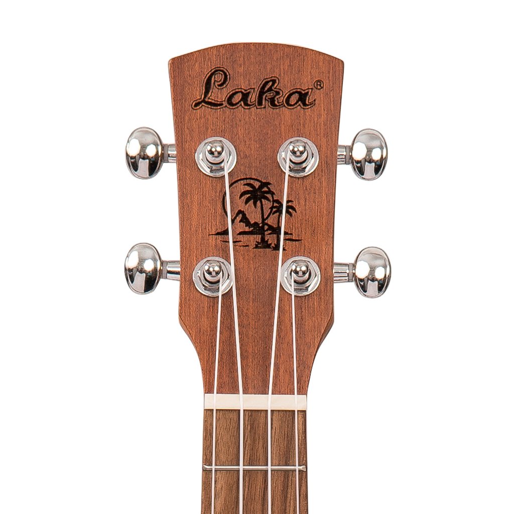 Laka VUS10EA Mahogany Series Electro-Acoustic Ukulele & Carry Bag ~ Soprano - Aron Soitin