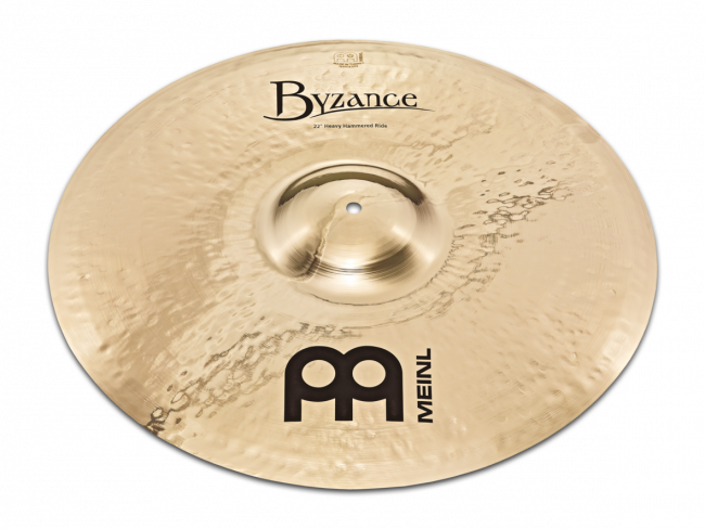 Meinl 22" Byzance Brilliant Heavy Hammered Ride - Aron Soitin