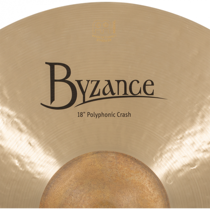 Meinl 18" Byzance Traditional Polyphonic Crash - Aron Soitin