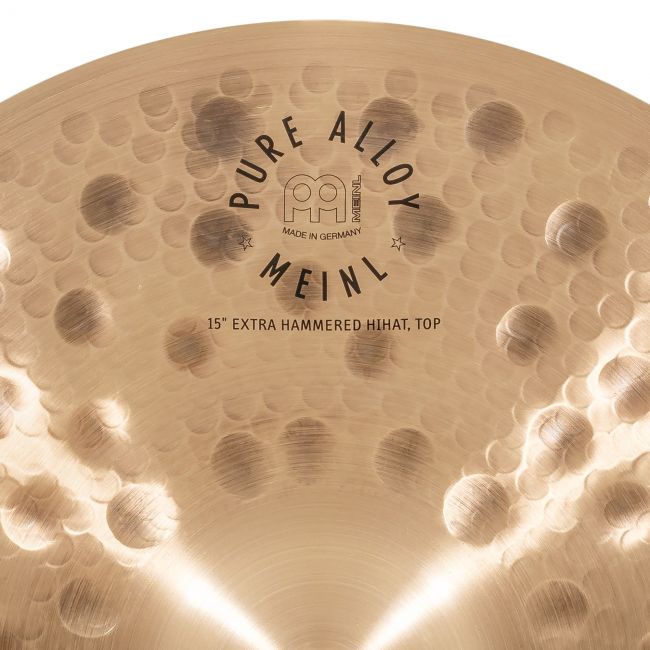 Meinl Pure Alloy 15" Extra Hammered Hihat