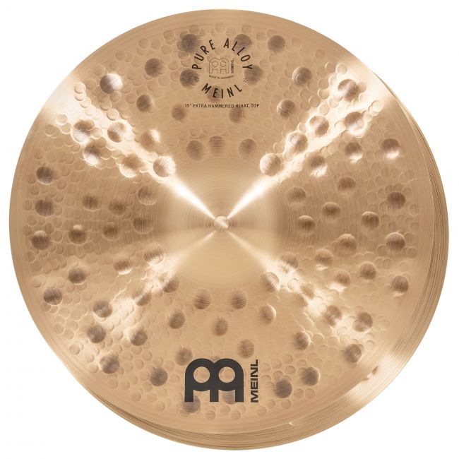 Meinl Pure Alloy 15" Extra Hammered Hihat