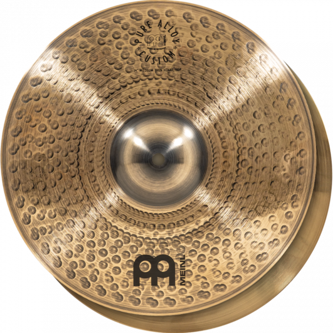 Meinl 14" Pure Alloy Custom Medium Thin Hihat - Aron Soitin