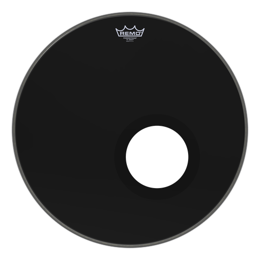 Remo 18" Powerstroke 3 Ebony Resonant - Aron Soitin