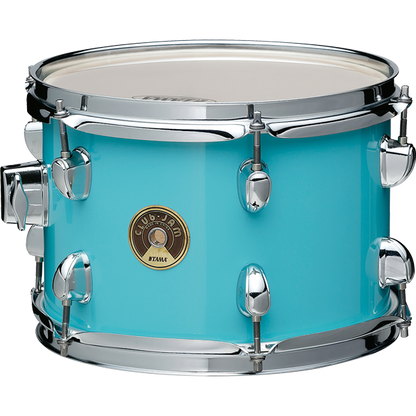 Tama Club Jam Aqua Blue telineillä ja tuolilla - Aron Soitin