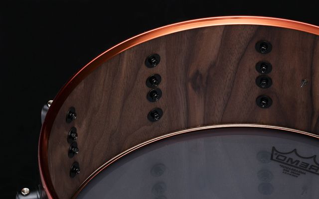 Tama Ronald Bruner Signature Walnut/Steel 5½x14 virveli - Aron Soitin